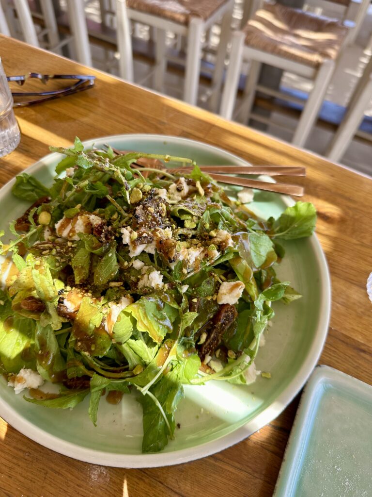 Truffle salad at omega 3 sifnos